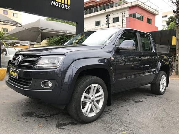 VOLKSWAGEN AMAROK 2015/2015 2.0 HIGHLINE 4X4 CD 16V TURBO INTERCOOLER DIESEL 4P AUTOMÁTIC - Foto 4