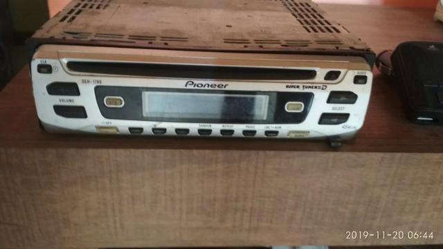 Som Pioneer+Modulador de sinal+instalação