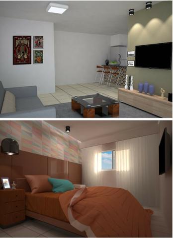 Aldeia, apartamento com 2 quartos