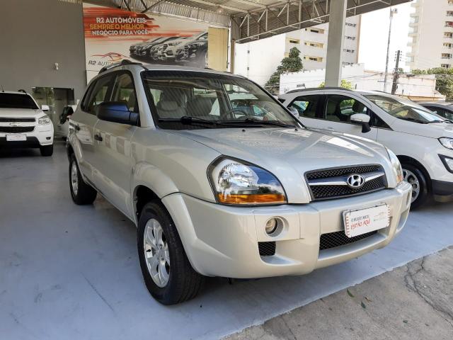 Hyndai 2014 Tucson Gl 2.0 Flex mecânico completo prata couro impecável
