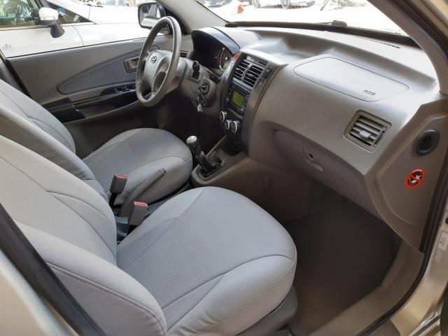 Hyndai 2014 Tucson Gl 2.0 Flex mecânico completo prata couro impecável - Foto 8