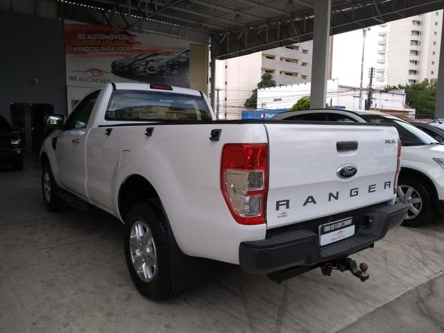 Ford 2014 ranger xls 2.5 Flex cabine simples branca completa impecável confira - Foto 12