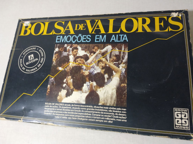 Jogo Bolsa De Valores Grow Anos 70 - Foto 3