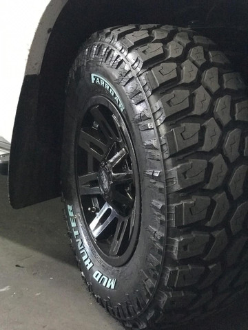 Pneu 285 70R17 mais rodas offroad Amarok - Foto 3