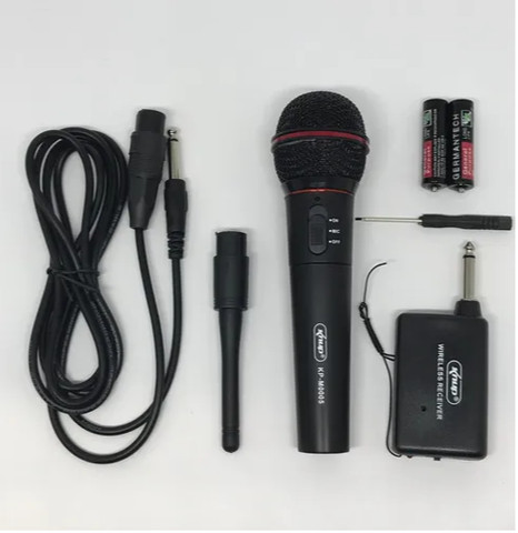 Microfone Sem Fio 30mts Knup Kp-m0005 - Foto 6