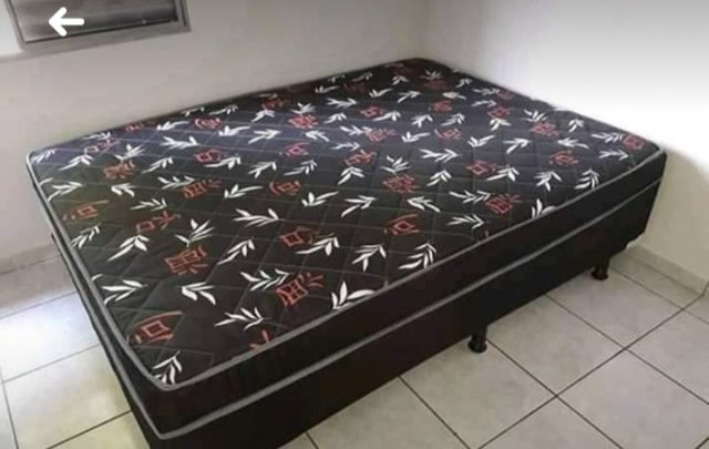 Cama box de casal e cabeceira - Foto 6