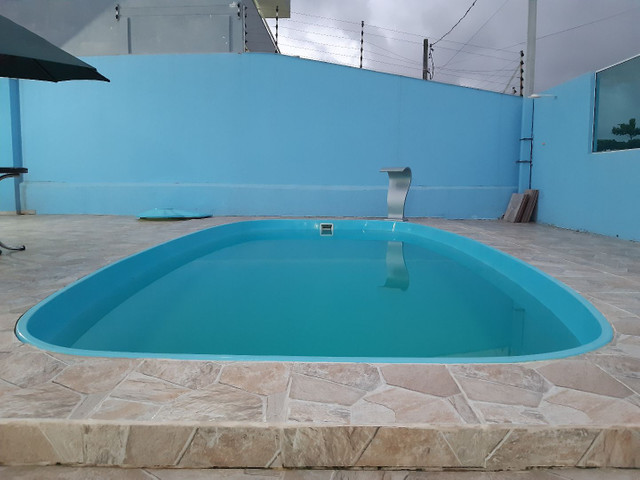 Casa com piscina 50mts do mar, 2 quartos no Balneário Albatroz - Foto 3