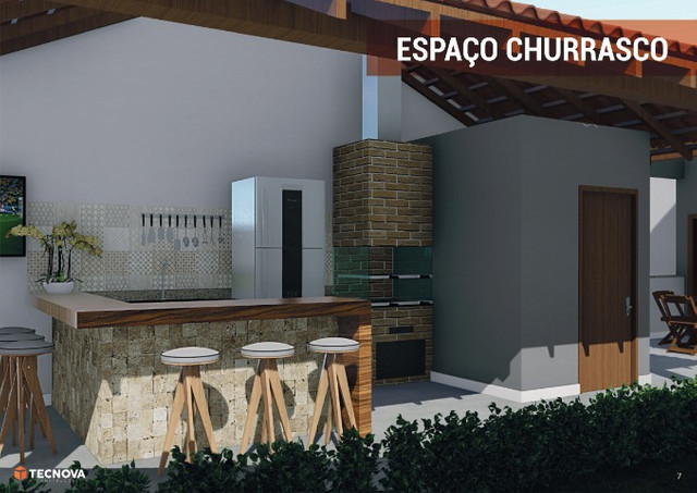 Apartamento 3 quartos com sacada, 149 mil, documentação grátis - Foto 5