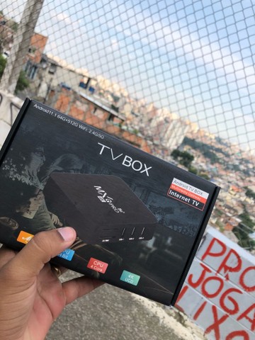 Tv box MQX Pro Lacrada Nunca usada