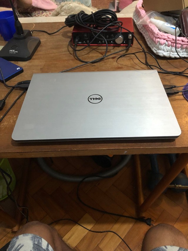 Notebook Dell i7 5°geração, 16Gb RAM, SSD 240Gb