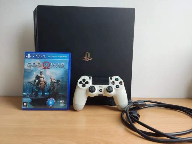 Ps4 Pro 1tb Seminovo + 2 Jogos Físicos Brinde Garantia Nf