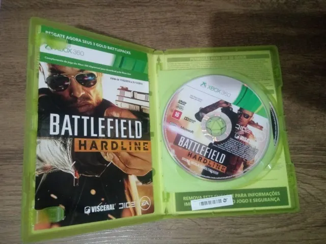 Jogo Battlefield Hardline Xbox 360 Original Mídia Física Seminovo