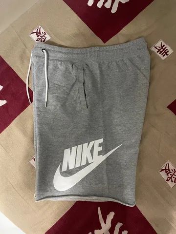 Bermudas moletom best sale da nike