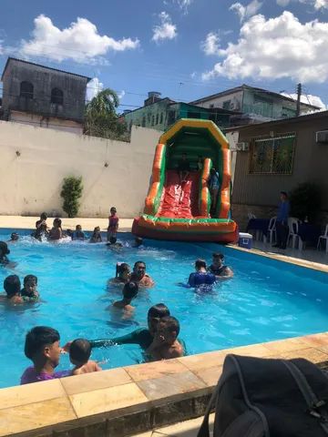 Pula pula, Inflável, futebol de sabão, tobogã, toboagua, casinha de bolinha - Foto 2