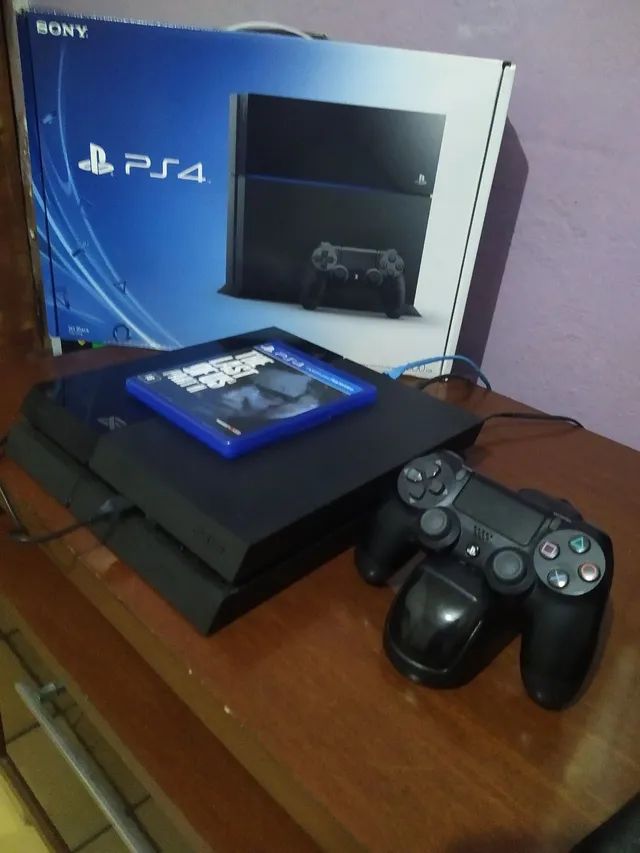 PS4 1 TB,EA SPORTS FC,1 CONTROLE ORIGINAL + JOGOS NA MEMÓRIA + GARANTIA -  Consoles de Vídeo Game - Jardim Padre Augusto Sani, Jaú 1262549459