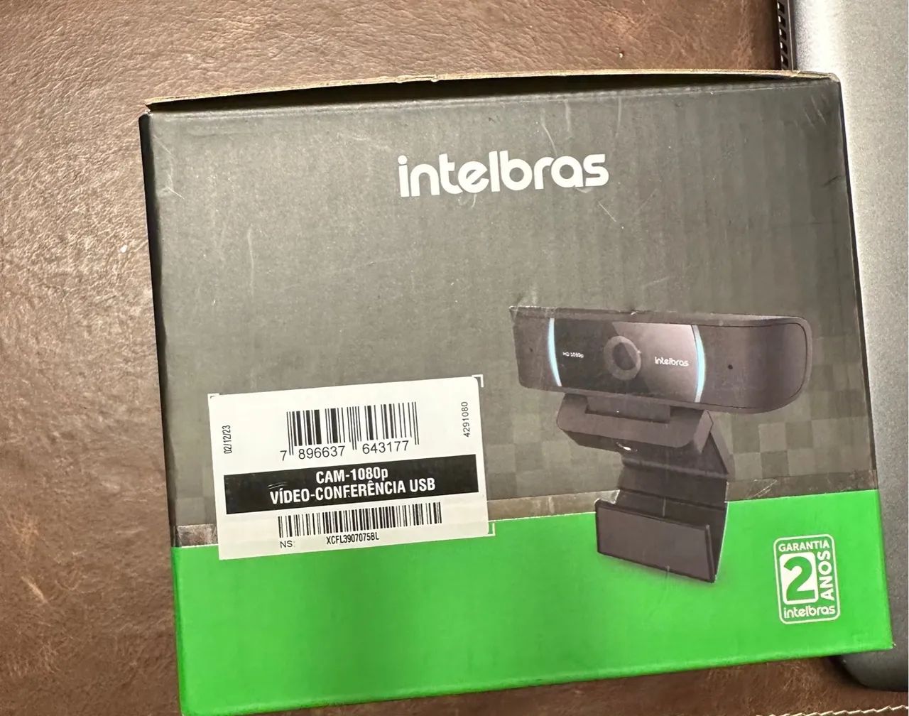 Câmera webcam USB 1080p intelbras - Foto 2