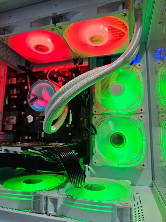 PC Gamer Novo Xeon 2680v3 RX 580 novo com garantia  - Foto 2