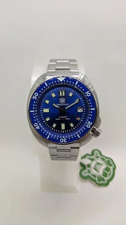 relógio automático steeldive sd 1970