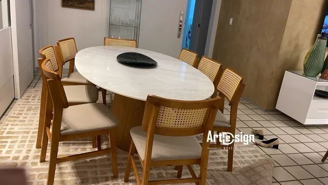 Mesa cone ( mármore espírito santo 1.80x1.00) Oferta  - Foto 2