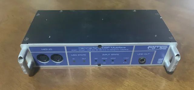 RME Hammerfall DSP Multiface + PCI 16 bit + adptador de PCI a PCIE