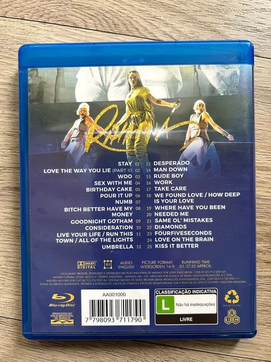 DVD Rihanna Live at America - Foto 2