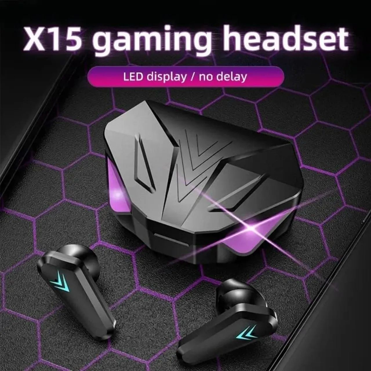 Fones De Ouvido Gamer Sem Fio Bluetooth Com Microfone - Foto 3