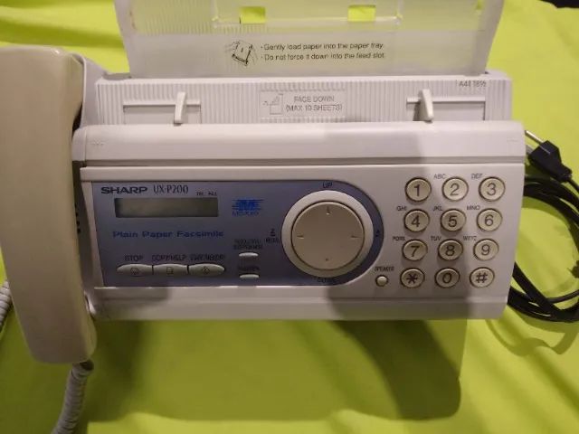 Aparelho De Telefone/fac-símile Sharp Ux