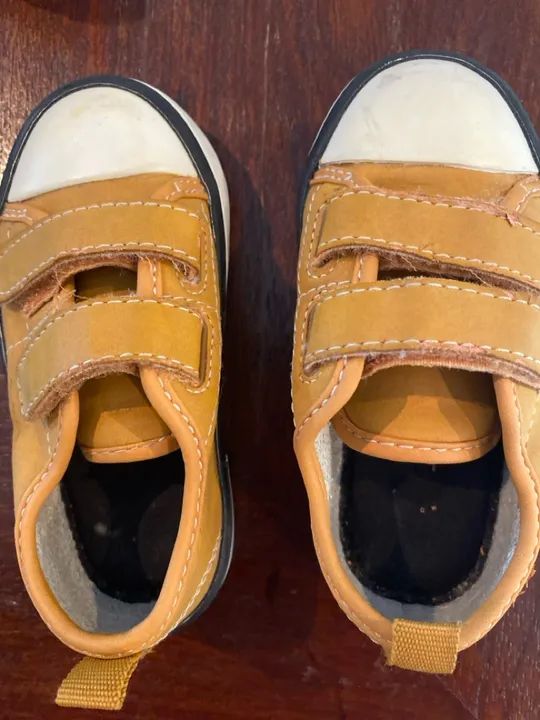 Tênis Infantil Pequeno - Amarelo