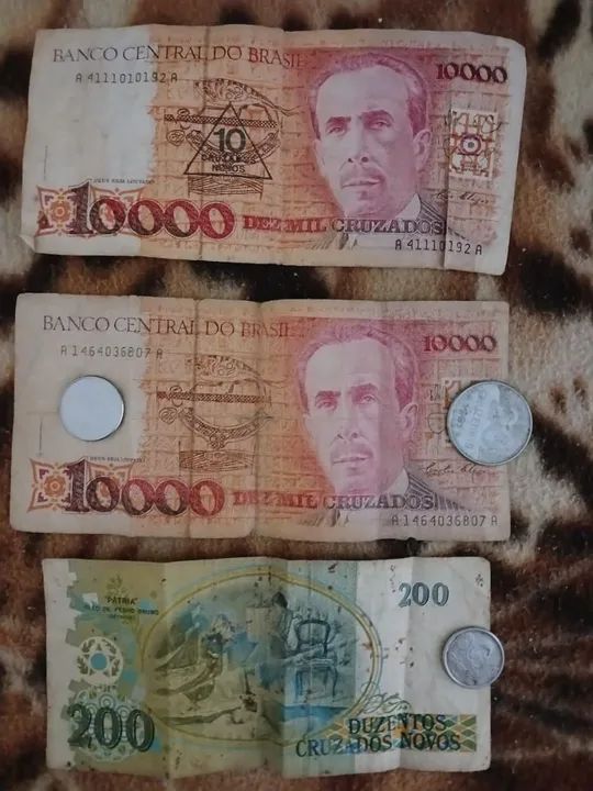 Moedas e sédulas antigas brasileiras - Foto 3