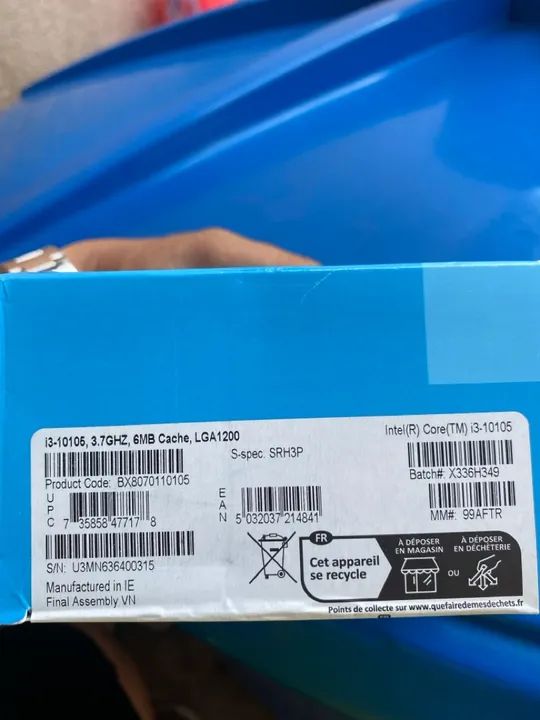 Processador Intel Core i3 10105 3.7GHz LGA1200 - Foto 2