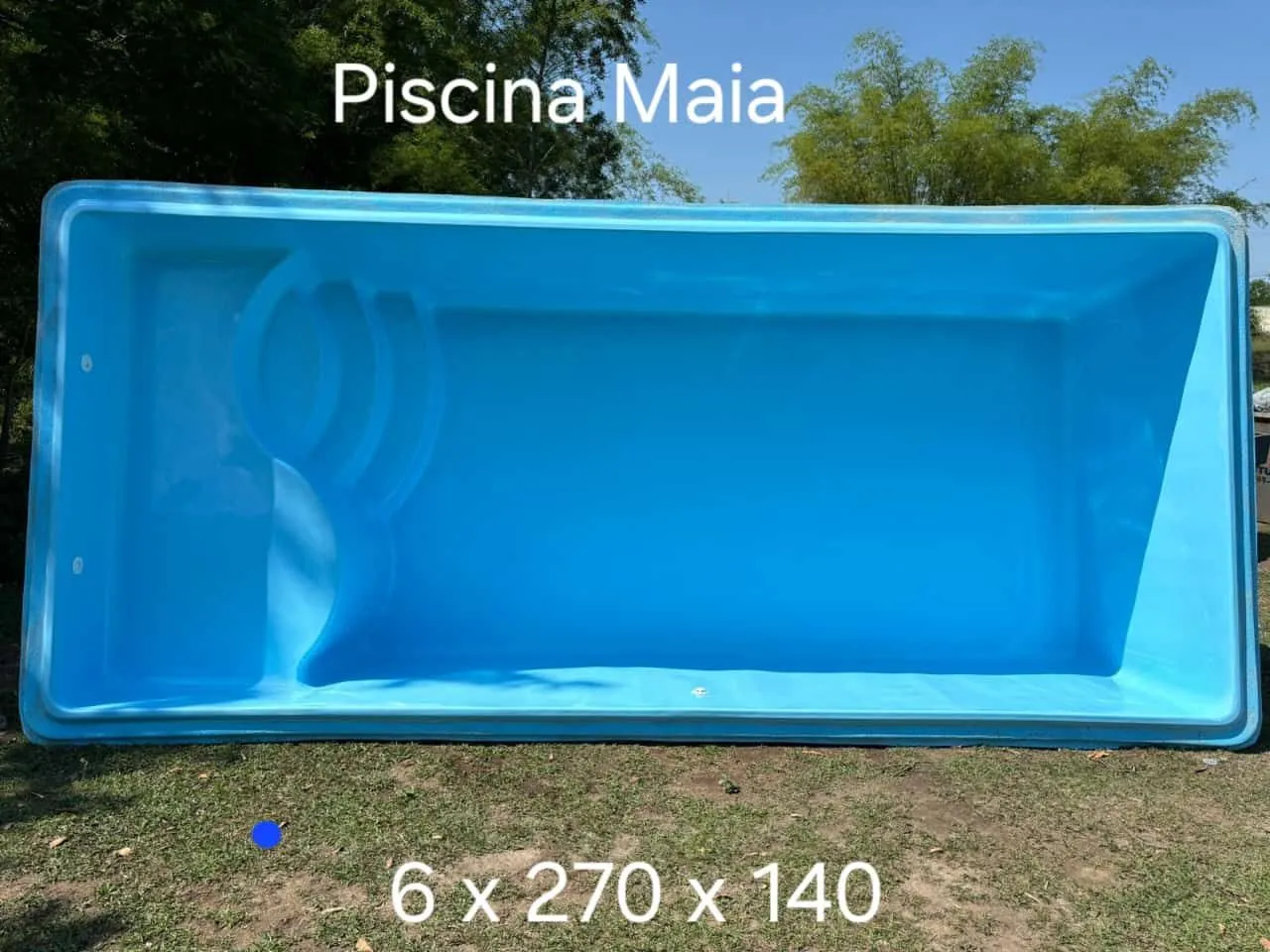 Piscina Maia 6x270x140 SEM INSTALAÇÃO