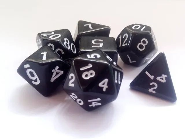 Dados de RPG kit 7 Dados D&D - Foto 5