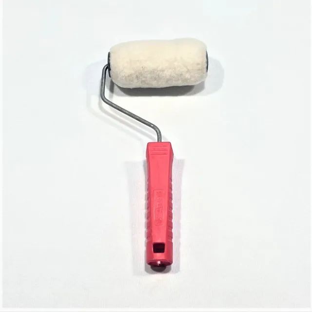 Rolo p/ Pintura de Lã de Carneiro 9cm Atlas - Foto 5