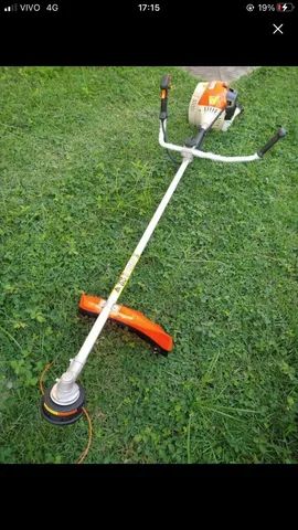 Vendo uma rocadeira gasolina nova barato nunca foi usada completa com todos os acessórios  - Foto 3
