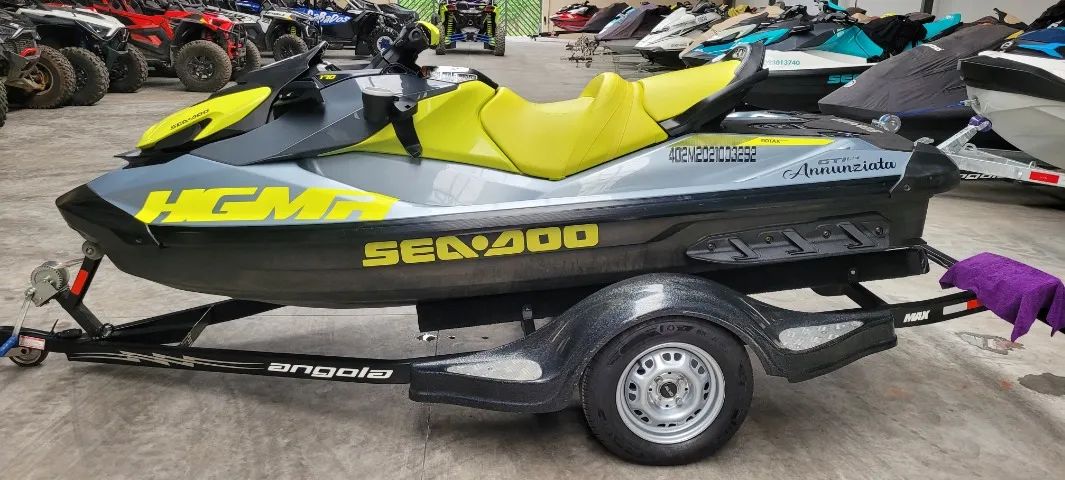 Jet Ski Sea Doo Gti 170 Se 3 lugares 2021 - Foto 9