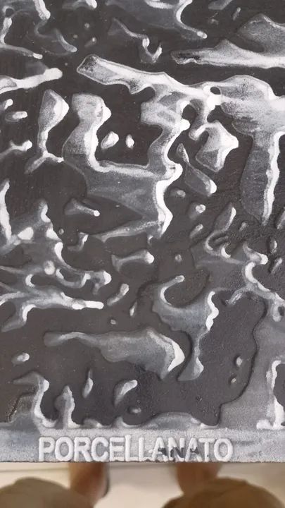 Piso Porcelanato Portinari Preto 44,5 x 44,5   - Foto 6