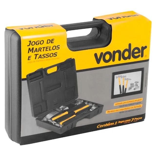 Jogo 7 Peças de Martelos e Tassos * Vonder - Foto 4