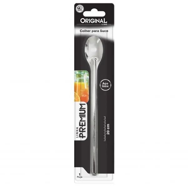 Colher De Suco De Inox Premium 20cm