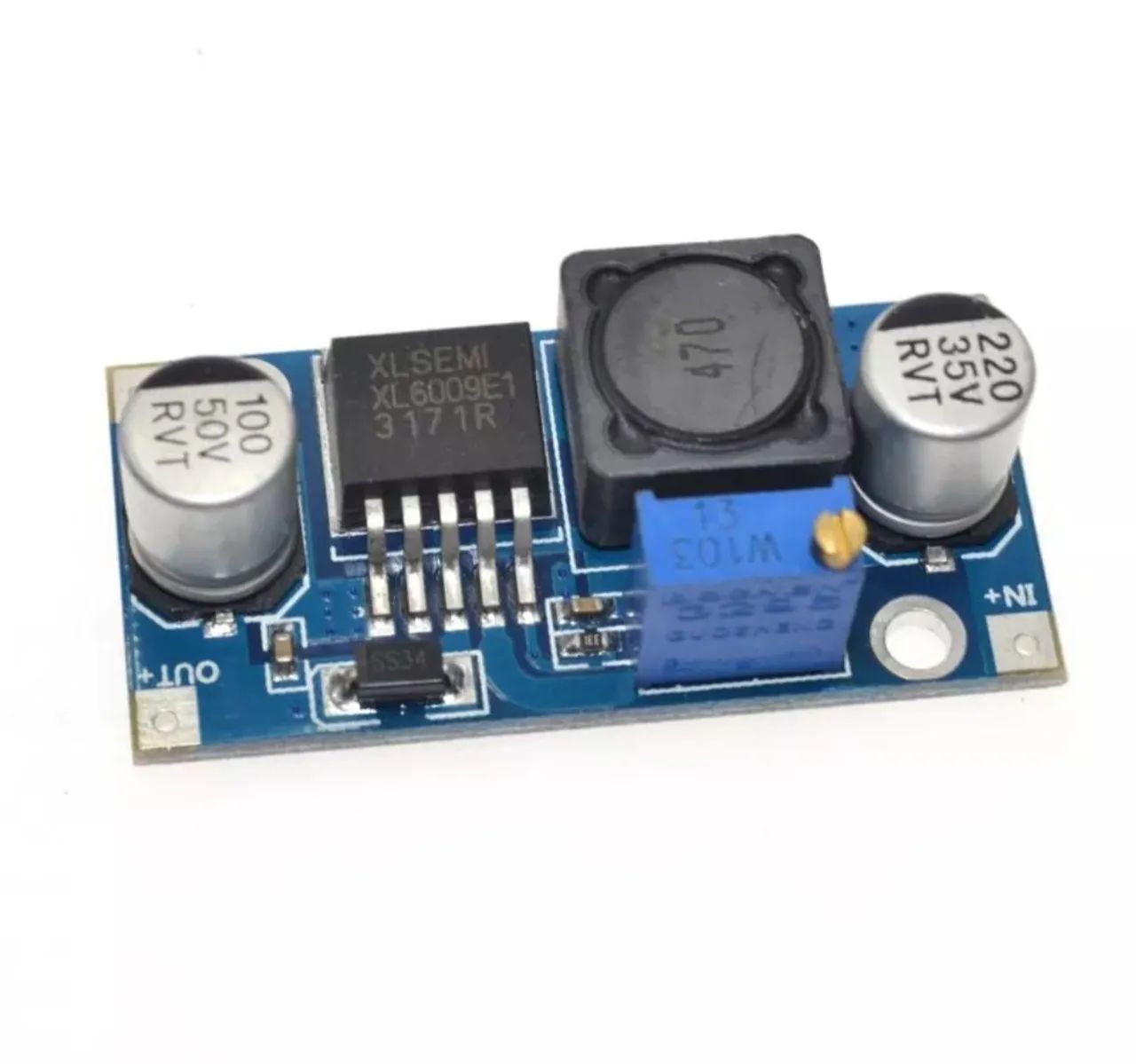 Conversor/Inversor/Regulador de tensão Step Up Booster XL6009e! Dc-Dc