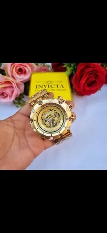 Relógio invicta Hibrid fundo azul - Foto 2