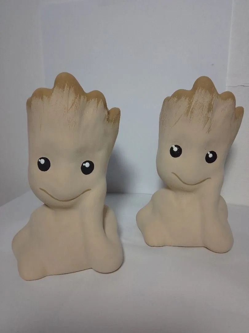 Vasinho Groot em gesso - Foto 3