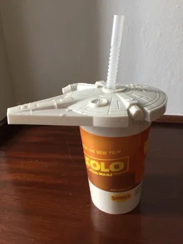 Copo Star Wars Han Solo exclusivo Denny?s importado - Foto 2