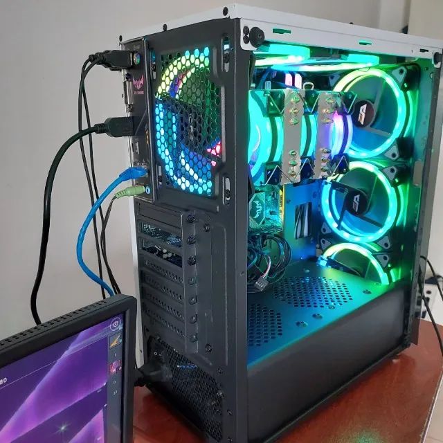 CPU Gamer Ryzen 5600g Ssd 512gb 16gb Ram Asus Tuf B450m Pro - Foto 3