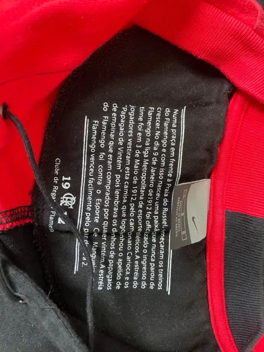 Camisa Flamengo Papagaio de Vintém Nike G RARIDADE - Foto 5