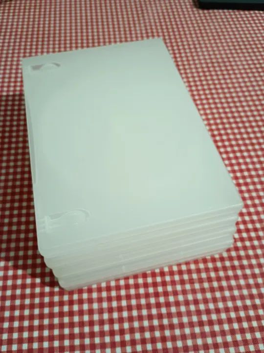 Caixa case box porta discos com 5 unidades (cd, dvd, blu-ray, video-game) - Foto 6