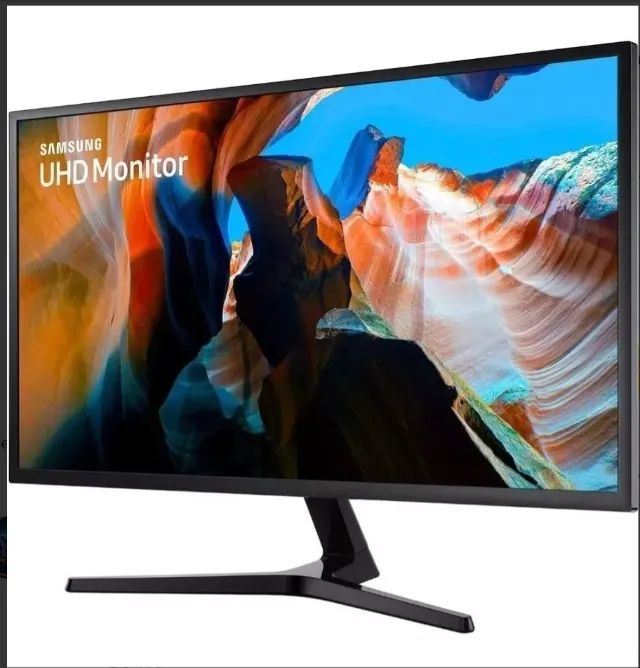 Monitor Led 32 Samsung Lu32j590uqlxzd Ultra Hd Cinza Escuro - Foto 2