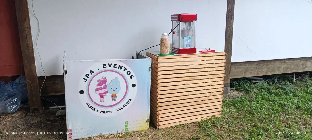 Carrinho de lanches para festa em salvador  mini pizza