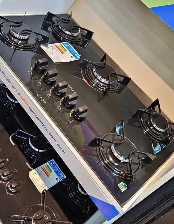 Fogão Cooktop 5 Bocas Novo Embalado