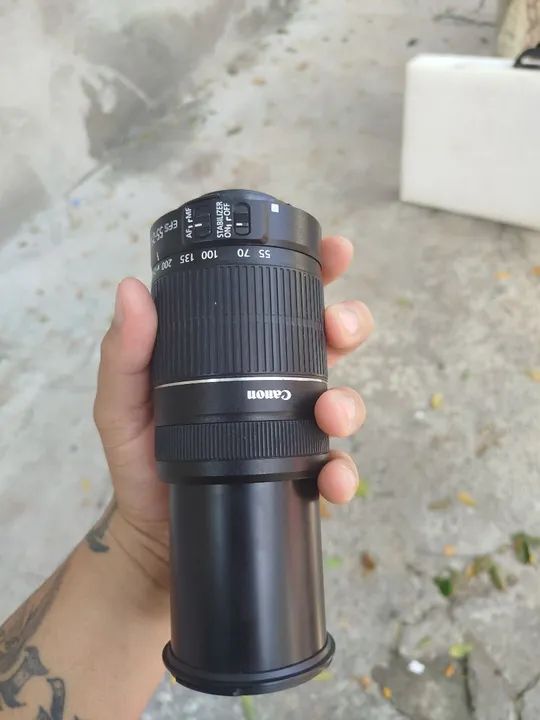 Canon Lente EF-S 55-250mm 