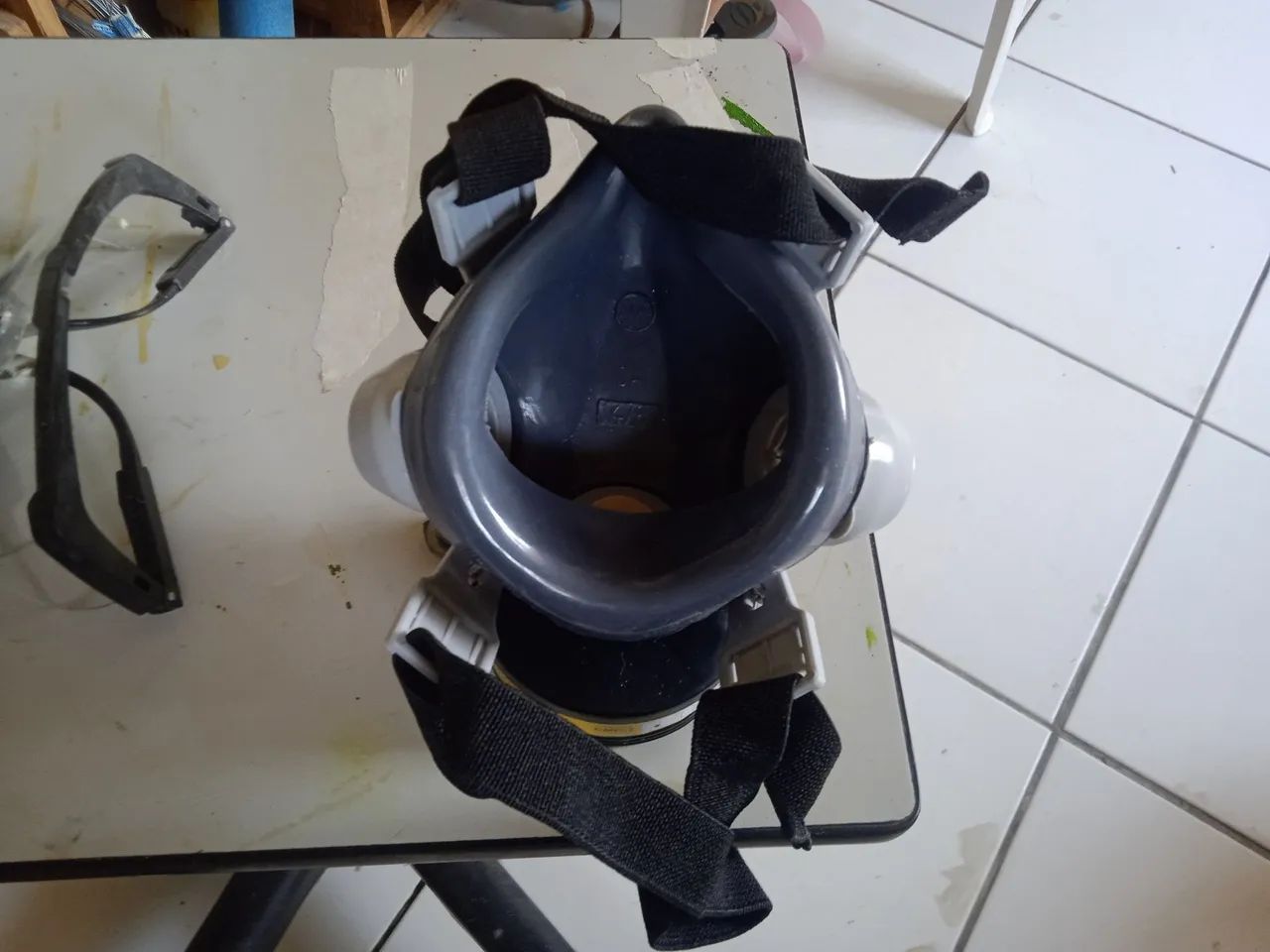 Vendo uma máscara com filtro 